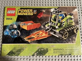 LEGO Power Miners: Granite Grinder (8958) 100% Complete w/ Instructions No Box