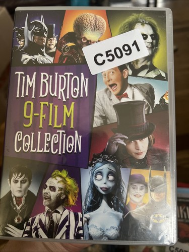 Tim Burton 9-Film Collection [DVD] Mars Attack!, Batman, Beetlejuice 2-Movie - Picture 1 of 2