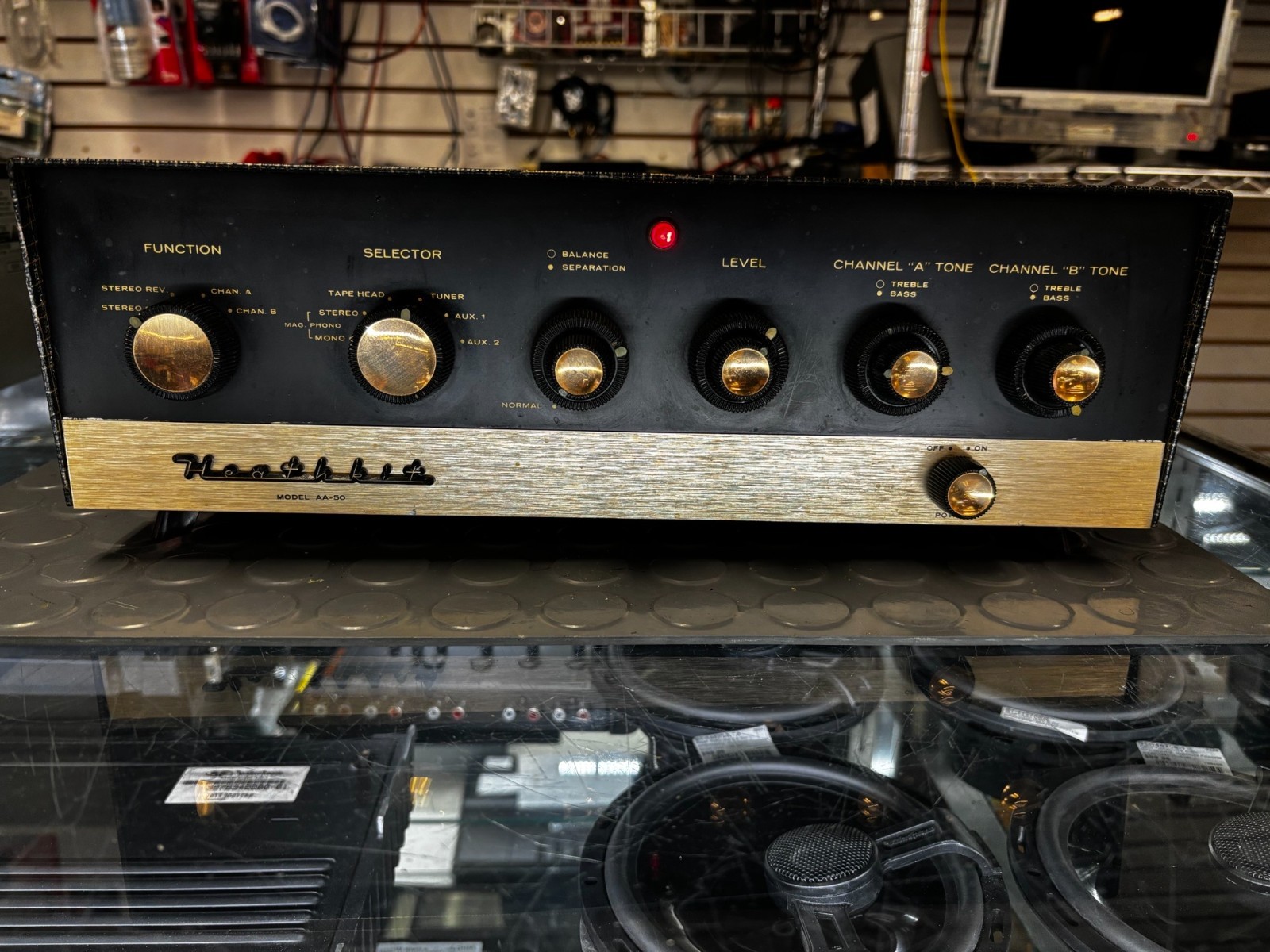 Heathkit AA-50 vintage audio equipment - eBay listing photo 1