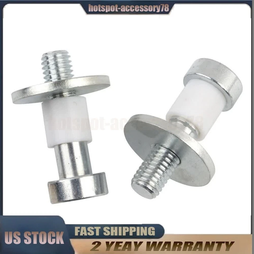 Болт ударника дверного замка 2 шт 9601750 для 2-дверного пикапа Chevrolet C10 1971-1991 годов выпуска - Изображение 4 из 4