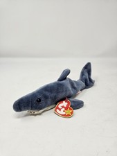 Ty Beanie Babies “Crunch” the Shark 1996 With Tag