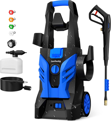 #ad Pressure Washer Power Washer with 4 Nozzles and Foam Cannon High Pressure Clea $99.35