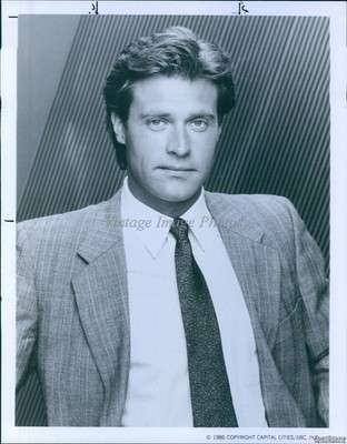 1986 Photo John James Continues His Portrayal Of Jeff Colby On The Colbys Tv 7X9