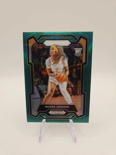 2024-25 Panini Prizm Draft Picks - Rickea Jackson #44 Green Prizm (RC)