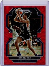 2022 Panini Prizm WNBA Kia Nurse #88 Red Wave Prizm Phoenix Mercury