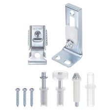 Bifold Door Hardware Kit Include Top & Bottom Pivot Bracket & Guide Wheel