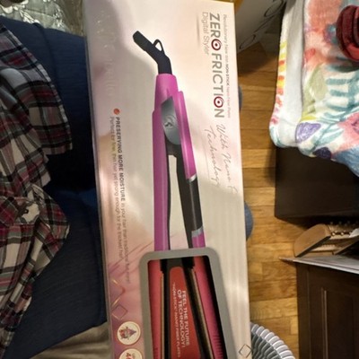 ProCabello Zero Friction Digital Styler Flat Iron Pink Digital Display Nano Fib 