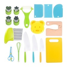 Kitchen Tools For Kids Cooking Sets Safe Knives Set Montessori Cooking Toy