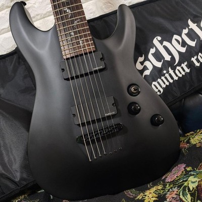 Schecter Damien-7 Satin Black 7 String