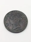 1853 Victoria Half Penny — photo from another recent sale