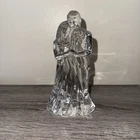 VTG Original Waterford Crystal Wedding Bride & Groom 7.25” Made Ireland Signed