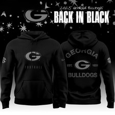 Bulldogs 2025 Back In Black Limited Edition Hoodie Shirt