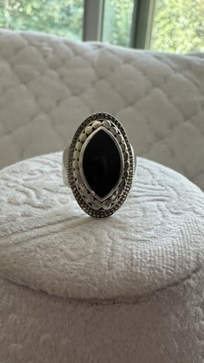 #ad Sundance Catalog Silver Ring Size 9 $89.99