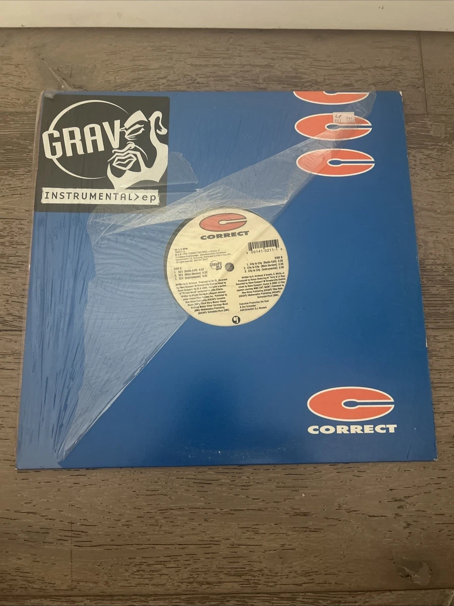 Rap & Hip-Hop Instrumental Single 33 RPM Speed Vinyl Records for