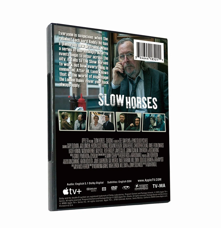 BRAND NEW Slow Horses Season 5 (2DVD) - Image 2 of 2