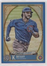 2021 Topps Gypsy Queen Box Topper Chrome Blue Refractor 18/99 Kris Bryant 08jk