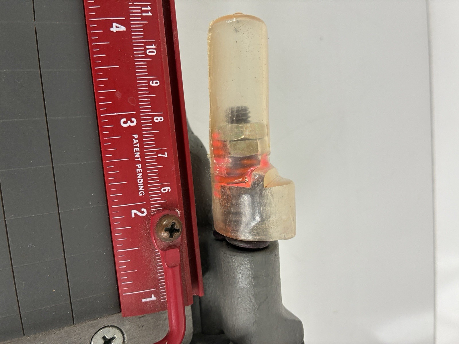 VINTAGE Ingento 12" GT #1102 1132 Cast Iron Wood Guillotine Paper Cutter Trimmer