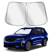 Car Windshield Sun Shade Compatible with Cadillac for 2020-2025 Cadillac XT6