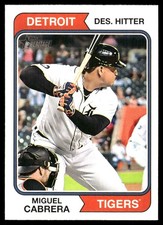 Miguel Cabrera 2023 Topps Heritage #151 Tigers MLB READ FREE SHIP AutographDen