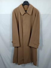 BURBERRYS Cappotto in LANA e CAMELHAIR Soprabito Jacket Giacca Trench Tg 52 Uomo