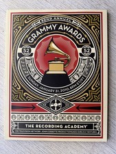 52nd Annual Grammy Music Awards Jan. 31, 2010 Recording Academy CBS Program Book