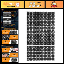 160PCS Switch Panel Stickers for 6/8 Gang Light Switch Labels  Decals