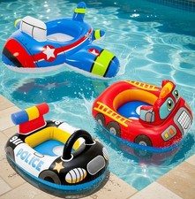 Kids Inflatable Swimming Ring Pool Float Summer Water Fun Beach Toy