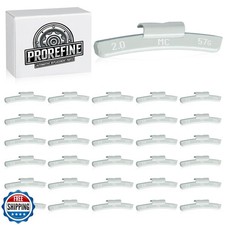 Upgraded 2 oz Clip On Wheel Weights for Steel Rims Corrosion-Resistant Coated