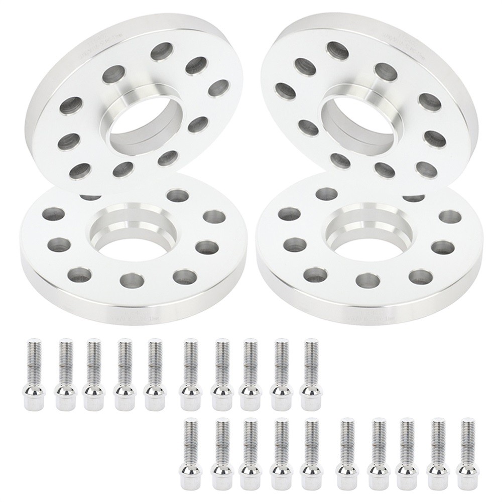 4x 17mm 5x100 or 5x112 Hub Centric Wheel Spacers 14x1.5 For 2008-2015 Audi R8