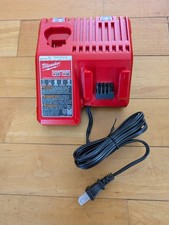 GENUINE OEM Milwaukee 48-59-1812 M12 M18 Battery Charger Lithium 12v 18v NEW