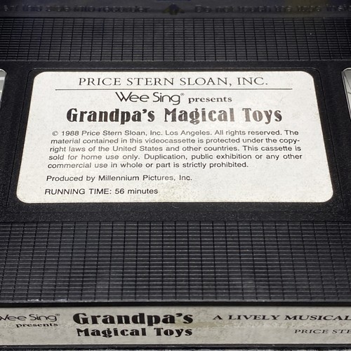Wee Sing Grandpa’s Magical Toys VHS 1988 Price Stern Sloan Musical Movie Rare - Imagen 8 de 8