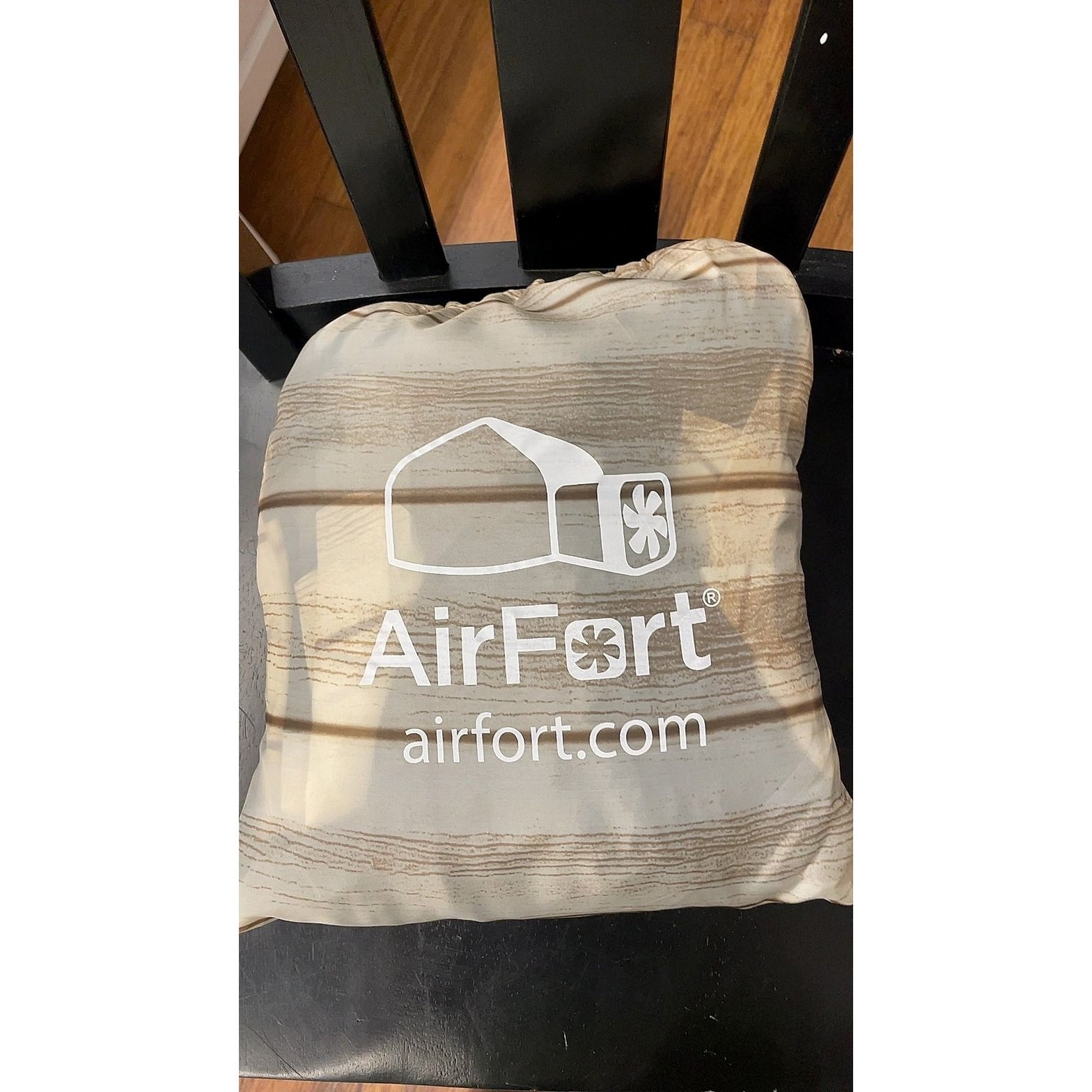 AirFort Inflatable Play Fort Kids Box Fan Blow Up Tent with Storage Bag Good