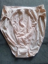 14/15 BARELY THERE Vintage USA Made Hi-Leg Panties Stretch Briefs