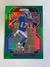 2021 Panini Prizm - Plaxico Burress #236 Green Prizm New York Giants