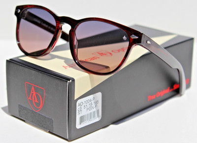AMERICAN OPTICAL Classic AO-1004 POLARIZED Sunglasses Cardinal/Blue ST PGN-P NEW