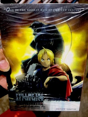 Fullmetal Alchemist Brotherhood Complete Series DVD Collection Parts 1 -2