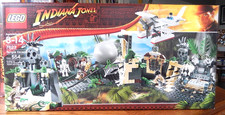 Lego 7623 Temple Escape Indiana Jones I predatori dell'arca perduta 100% completo nuovo con scatola