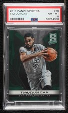 2013-14 Panini Spectra 85/199 Tim Duncan #50 PSA 8 HOF s6i