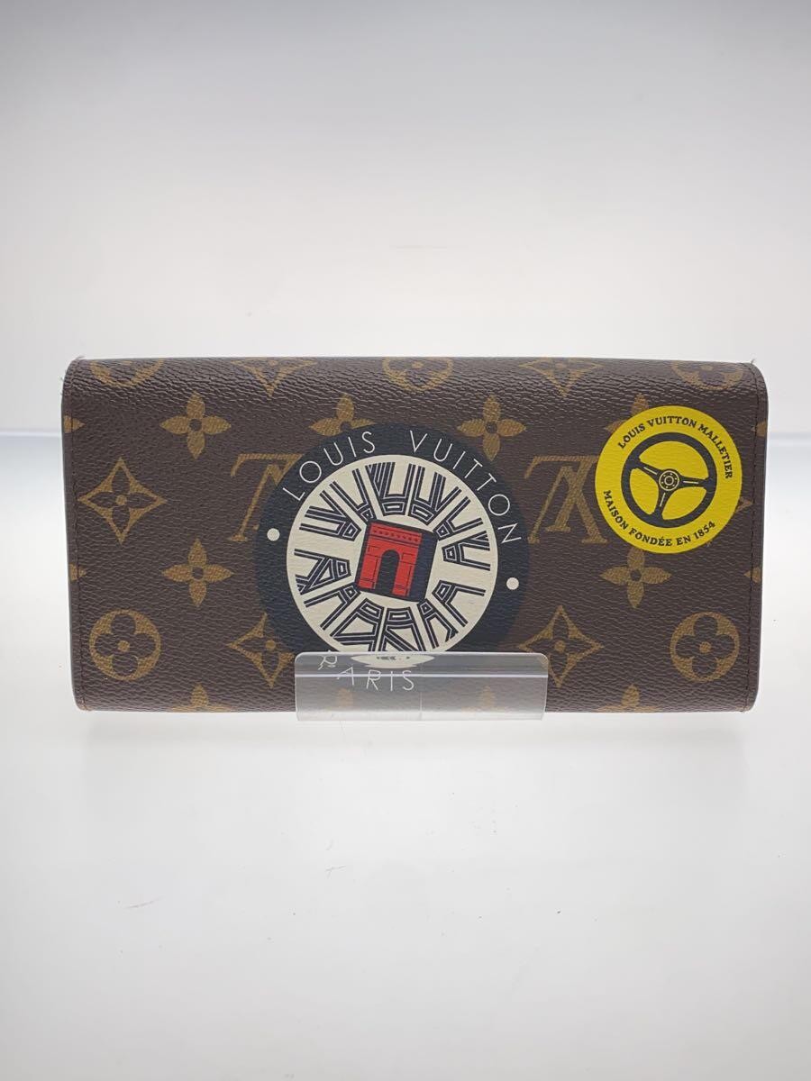 LOUIS VUITTON Monogram World Tour Sarah Wallet 6776 | eBay