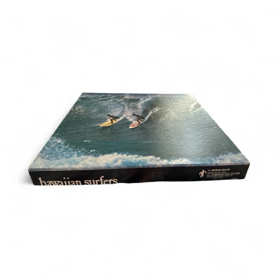 1975 Hawaiian Surfers Jigsaw Puzzle- Thrifted - Image 2 of 3