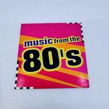 Music From The 80's CD 2008 Promo Compilation New Wave Pop Rhino