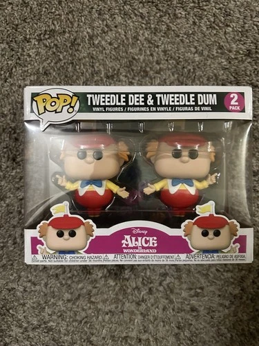 Funko Pop! Vinyl: Disney - Tweedle Dee & Tweedle Dum - 2 pack