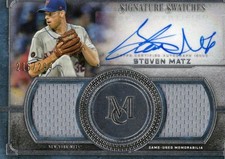 2019 Topps Signature Swatch #SSDA-SMA Steven Matz Museum Collection Excellent /R