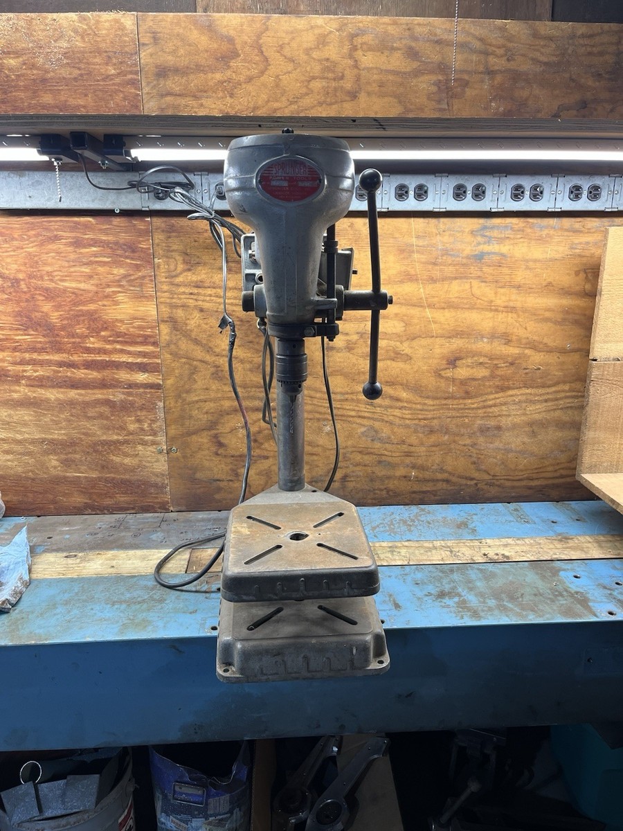 Vintage Sprunger DPI5 Bench top Drill Press Early 1950s RARE | eBay