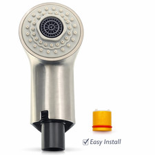 Pull Out Kitchen Faucet Spray Head Replacement Super Steel 2-Function