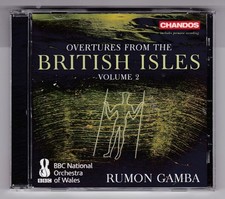 Overtures From British Isles Vol 2 RUMON GAMBA BBC Orchestra Wales CD MINT/NM !!