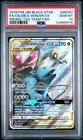 2019 POKEMON SM BLACK STAR PROMO #SM167 FULL ART/CELEBI & VENUSAUR GX PSA 10