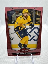 2024/25 o pee-chee hockey #35 Filip Forsberg Red Border