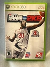 College Hoops 2K8 2008 Microsoft Xbox 360 NCAA NO Manual Tested Working FreeShip