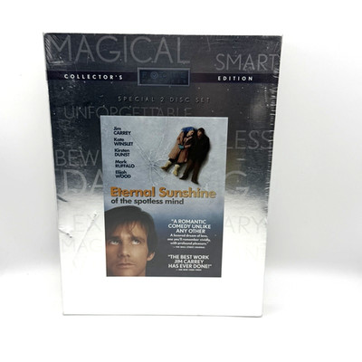 Eternal Sunshine of the Spotless Mind (DVD, 2005, 2-Disc Set) NEW/SEALED
